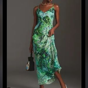 Anthropologie Plenty By Tracy Reese Printed Slip Dress